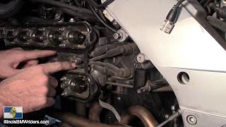 BMW K1200LT DIY Spark Plug Wire Replacement [upl. by Mailli505]