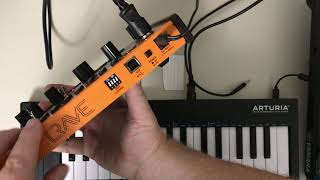 Behringer Crave Tutorial 2  MIDI DIN [upl. by Arot968]