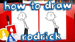 How To Draw Rodrick Heffley From Diary Of A Wimpy Kid [upl. by Nilek]