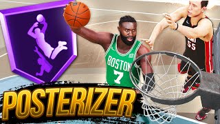 NBA 2K24 How to Get More Contact Dunks  Posterizer Finishing Badge Test [upl. by Cris578]