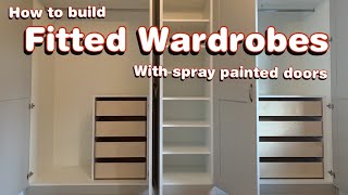 How to build fitted wardrobes part 3 [upl. by Donella]