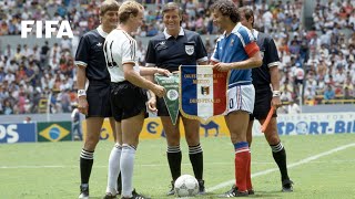 France 02 Germany FR  1986 FIFA World Cup  Match Highlights [upl. by Nivlac]