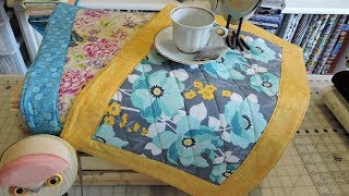 15 Minute Placemat Tutorial  Miter Corners [upl. by Carita969]