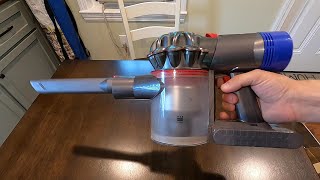 How to Replace Dyson V Series Vacuum Battery [upl. by Philly]