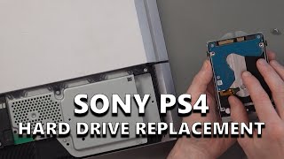 Replacing the Sony PS4 Hard Drive amp Reinstalling the System Software [upl. by Nnairak]