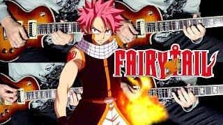 FAIRY TAIL  Main Theme  guitar cover [upl. by Halfon]