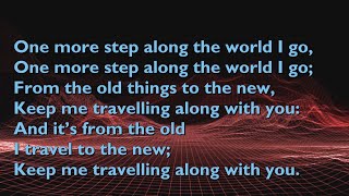 One More Step Along the World I Go 5vv with lyrics for congregations [upl. by Mario]