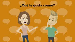 ¿Qué te gusta comer Vocabulario de comidas en español [upl. by Herrington]