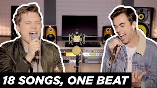 18 Songs One Beat Sing Off  Roomie vs Rolluphills [upl. by Esinert]