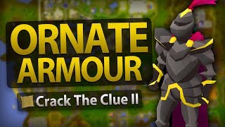 How to get Full Ornate Armour OSRS Crack The Clue II [upl. by Evol]