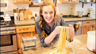 How to Make the SIMPLEST Homemade Pasta [upl. by Halona]