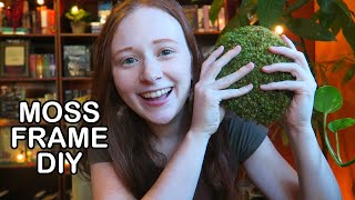 Moss Frames  Live  Dried Moss Tutorial [upl. by Trebmer]