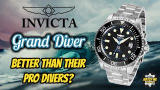 Invicta Grand Diver Better than their pro divers [upl. by Udella]