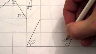 6 Measuring angles in triangle and quadrilateral [upl. by Rodmun]