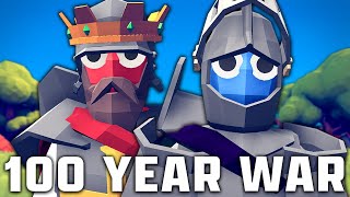 ANOTHER ENGLISH INVASION TABS 100 Years War Totally Accurate Battle Simulator [upl. by Nevuer]