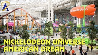 Nickelodeon Universe Overview  American Dream in New Jersey [upl. by Naillik]