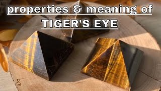 Tigers Eye Meaning Benefits and Spiritual Properties [upl. by Gerita]