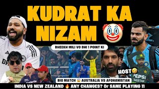 JUST RCB THINGS 🤡 PAAIJAAN AB HUM KYA KREGE 😂 HOST 1 POINT LE LO  IND Vs NZ 🔥 AFG Vs AUS BIG MATCH [upl. by Ronel]