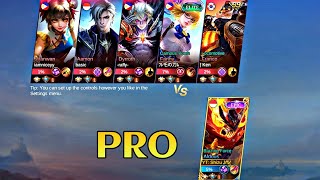 WTF GLOBAL ALDOUS VS 5 MAN ALL SUPREME 🔥 INTENSE MATCH [upl. by Anirtal]