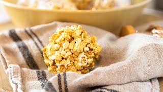 Caramel Corn Popcorn Balls [upl. by Estren257]