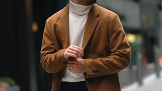 6 Ways To Wear A Turtleneck in 90 seconds [upl. by Gerk]