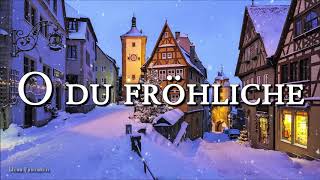 O du fröhliche German Christmas SongLyrics [upl. by Rehsa]