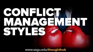 5 Different Ways to Manage Conflict [upl. by Ilrak705]