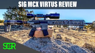 SIG MCX Virtus FULL REVIEW  22 CAL PCP version of the MCX Rifle [upl. by Augusta]