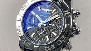 Breitling Chronomat AB011012BF76 Breitling Watch Review [upl. by Ronym88]