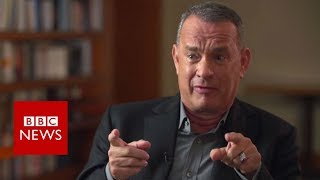 Tom Hanks on Harvey Weinstein  BBC News [upl. by Nalhsa]