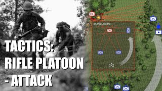 Tactics of the WWII US Army Infantry Rifle Platoon – Attack [upl. by Kirwin239]