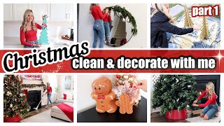 NEW COZY CHRISTMAS 2023 CLEAN amp DECORATE WITH ME TIFFANI BEASTON HOMEMAKING PART 1 [upl. by Kolivas292]