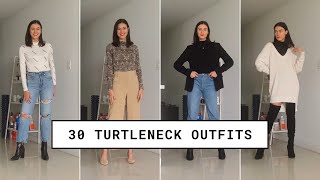 30 Chic Turtleneck Outfits by The Turtleneck Queen [upl. by Azilanna26]