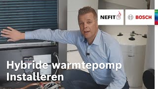 Hybride warmtepompinstallatie Installeren [upl. by Hobbs]