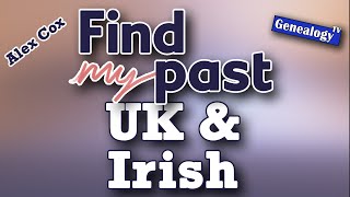 FindMyPast UK and Irish Genealogy Research [upl. by Laeno]