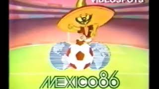 1986 Mexico FIFA World Cup Commercials and AnthemSong [upl. by Adnomal]