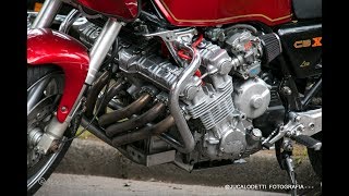 Honda CBX 1000  Incredible Engine Sound [upl. by Eidod299]