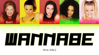 Spice Girls  Wannabe Color Coded Lyrics [upl. by Puttergill]