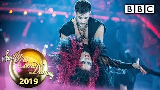 A spinetingling Strictly Pros dance  Halloween  BBC Strictly 2019 [upl. by Hoseia258]