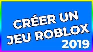 CRÉER SON PREMIER JEU ROBLOX [upl. by Negriv]