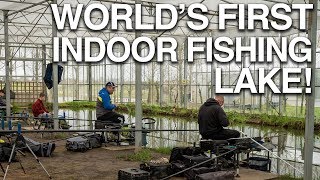 Worlds First Indoor Fishing Lake Cast North West [upl. by Enirod91]