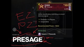 Easiest Method to Solo Presage in 8 Minutes [upl. by Ertha847]