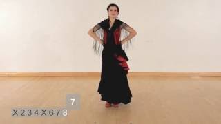 How to perform a simple Flamenco dance sequence [upl. by Almire]