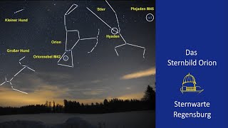 Astronomie begreifen – Das Sternbild Orion [upl. by Yelreveb]