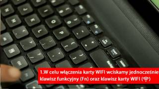 Włączenie WIFI [upl. by Benjamen]