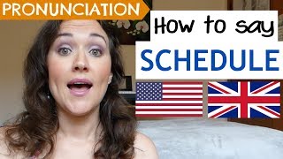 How to Pronounce SCHEDULE US UK amp Australian pronunciation [upl. by Garnes]