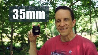 Great Lens 35mm  Field Test and Review demo w Nikon D3400 [upl. by Anihpled]