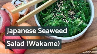 Japanese Seaweed Salad Wakame [upl. by Finella]