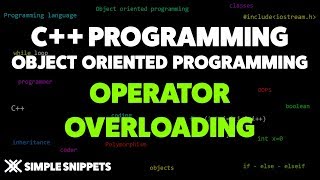 Operator Overloading in C Programming  C Programming for Beginners [upl. by Michelsen]