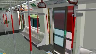 OpenBVE KTrain on Tseung Kwan O Line Po Lam to Tiu Keng Leng [upl. by Chicoine486]